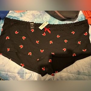 Torrid lingerie bundle- bralette, 4 panties, babydoll. Sizes 1 & 2. NWT. NWOT.